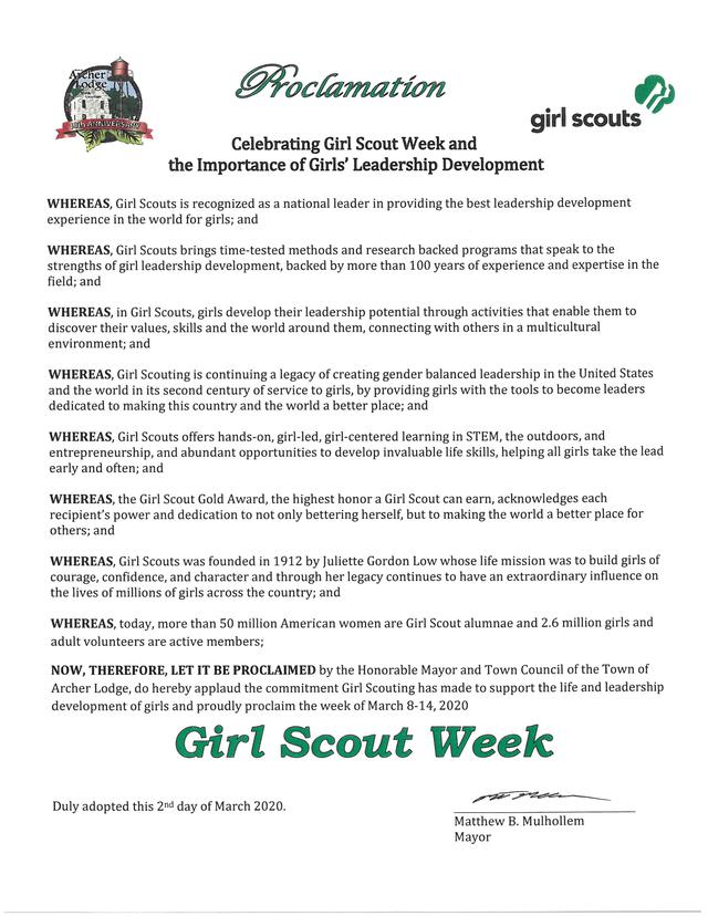 Proclamation - Girl Scout Week - Adopted 3.2.2020.jpg